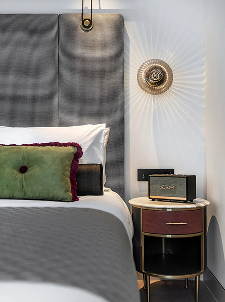 Modern hotel bedroom furniture for guestrooms and suites